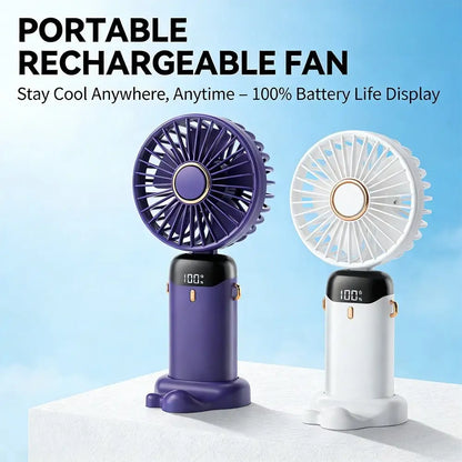 Mini Portable Handheld Fan Rechargeable