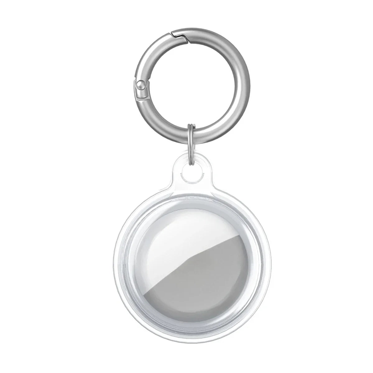4/2/1 Pack Airtag Keychain Waterproof Air Tag Holder Case Compatible with Apple AirTag Case for Dog Cat Collar Tracker Key Ring