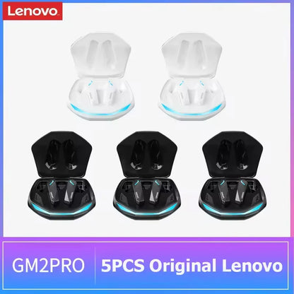 Lenovo Wireless GM2 Pro Bluetooth 5.3 Earphones Gaming Low Latency Dual Mode Music Earbuds Sports In-Ear Headset With Mic Gifts