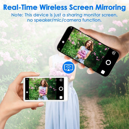 Vlog Selfie Monitor Screen Magnetic Rear Camera Phone Monitor Wireless