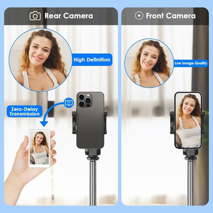 Vlog Selfie Monitor Screen Magnetic Rear Camera Phone Monitor Wireless