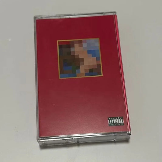 Rap Kanye West Graduation Music Tape My Beautiful Dark Twisted Fantasy Album 808s Heartbreak Cassettes