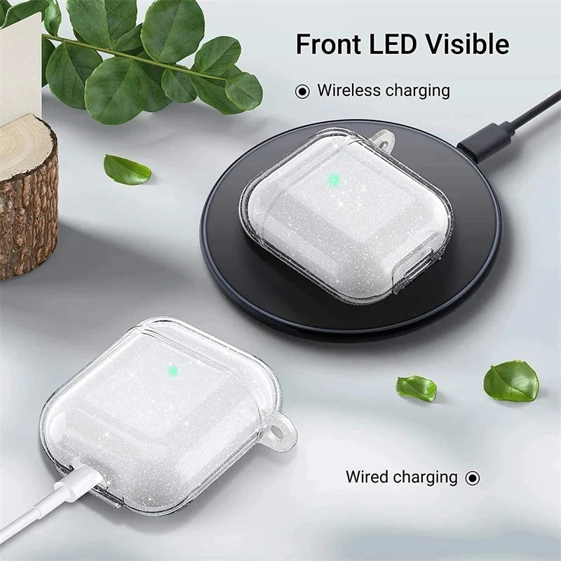 Glitter Soft TPU Earphone Case for Airpods