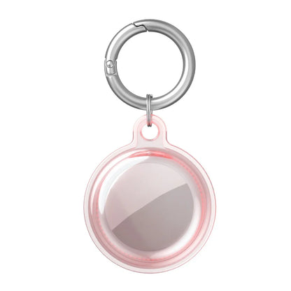 4/2/1 Pack Airtag Keychain Waterproof Air Tag Holder Case Compatible with Apple AirTag Case for Dog Cat Collar Tracker Key Ring