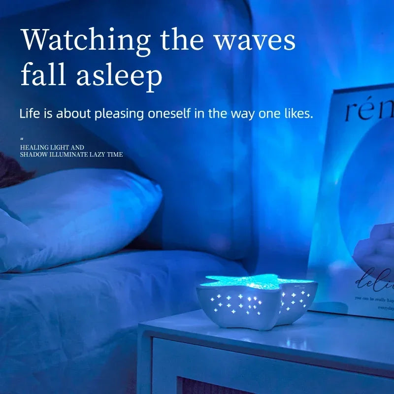 LED Starfish Galaxy Projector
