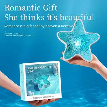 LED Starfish Galaxy Projector