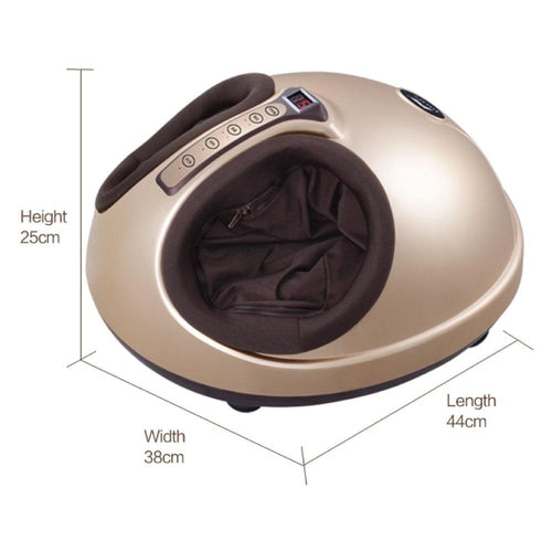 Foot Massager Machine Gold 3D Shiatsu Heat Kneading Pressing Relax