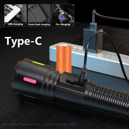 2000000LM Powerful Flashlight