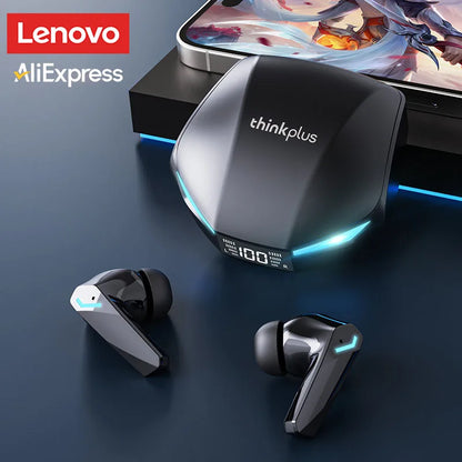 Lenovo Wireless GM2 Pro Bluetooth 5.3 Earphones Gaming Low Latency Dual Mode Music Earbuds Sports In-Ear Headset With Mic Gifts