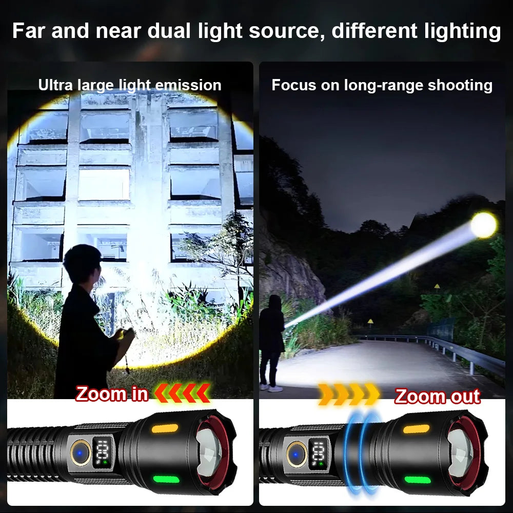 2000000LM Powerful Flashlight