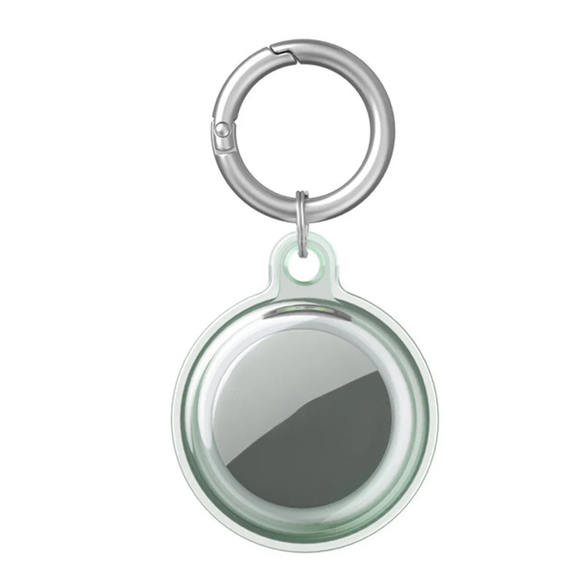 4/2/1 Pack Airtag Keychain Waterproof Air Tag Holder Case Compatible with Apple AirTag Case for Dog Cat Collar Tracker Key Ring