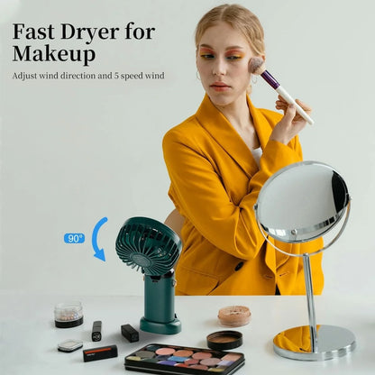 Mini Portable Handheld Fan Rechargeable