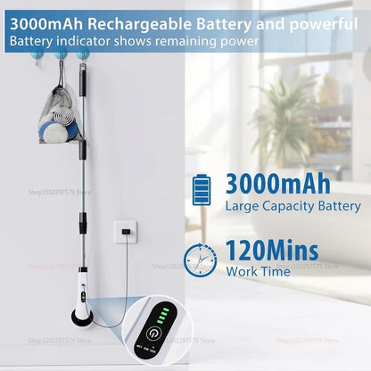 9 in 1 Cordless Electric Spin Scrubber Rechargeable